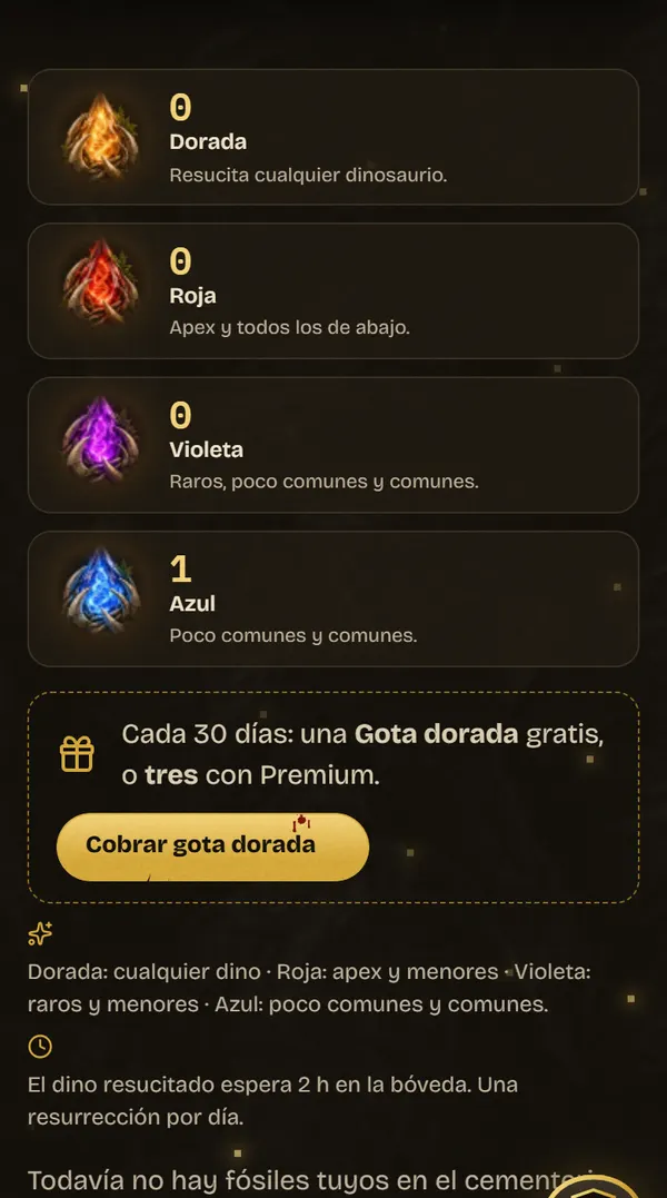 Captura de Cementerio Fósil