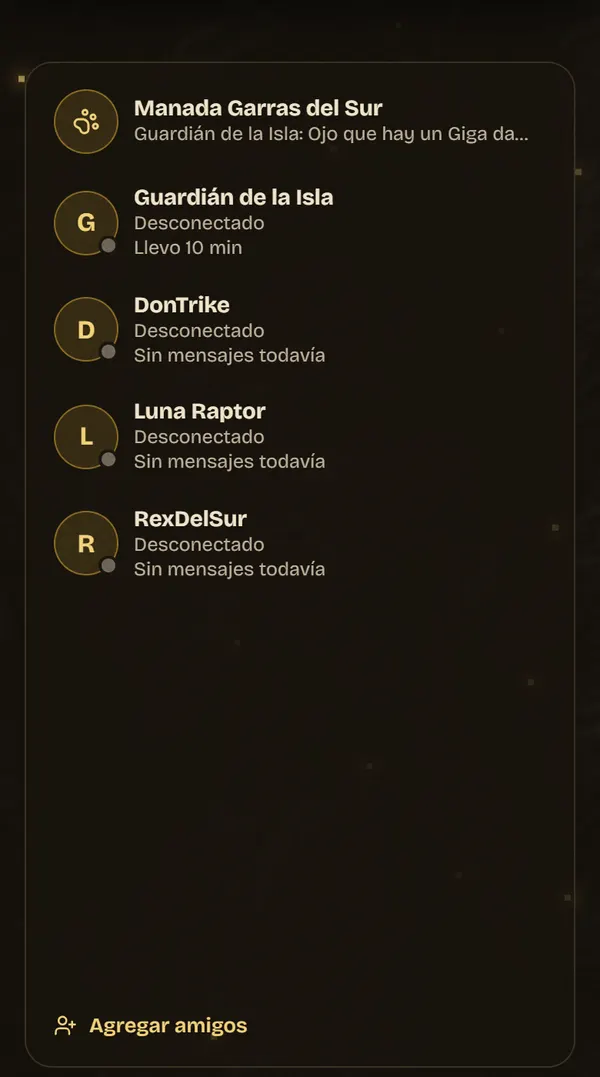 Captura de Chat