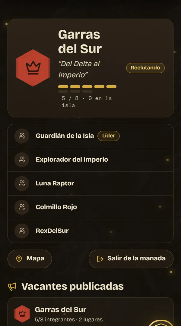 Captura de Manada