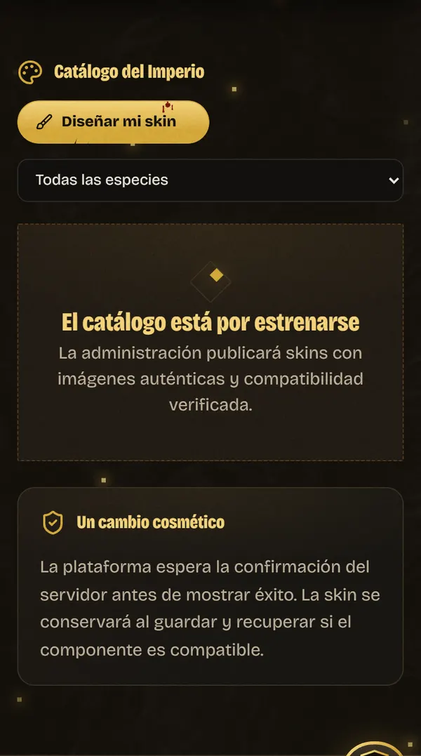 Captura de Skins y Códice